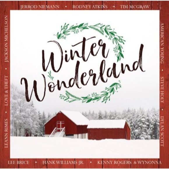 Winter Wonderland Christmas Music CD Various Country Artists Tim McGraw - Picture 1 of 8